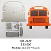 T2679 Troquel Bus Escolar