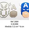 T2684 Troquel Capitán América