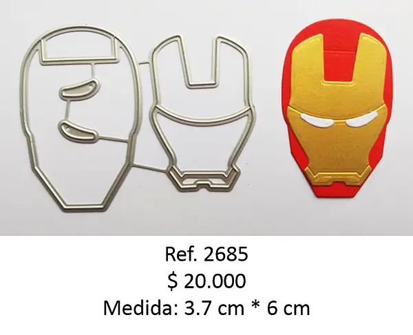 T2685 Troquel Iron Man