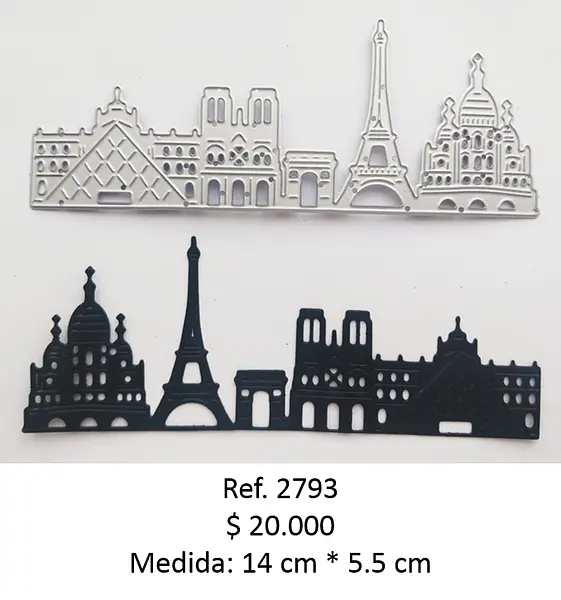 2793 Troquel Borde Ciudad