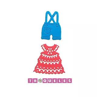 2818 Troquel Ropa Bebés