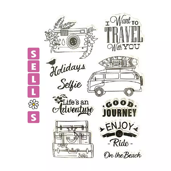 255 Sello I Want To Travel