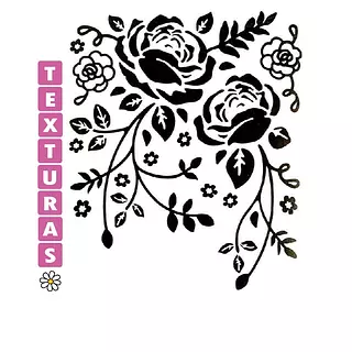 C131 Carpeta Relieve Rosas