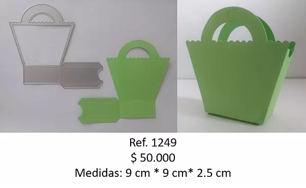 T1249 Troquel Bolsa