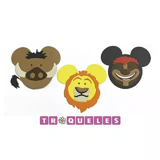 2923 Troqueles Rey Leon