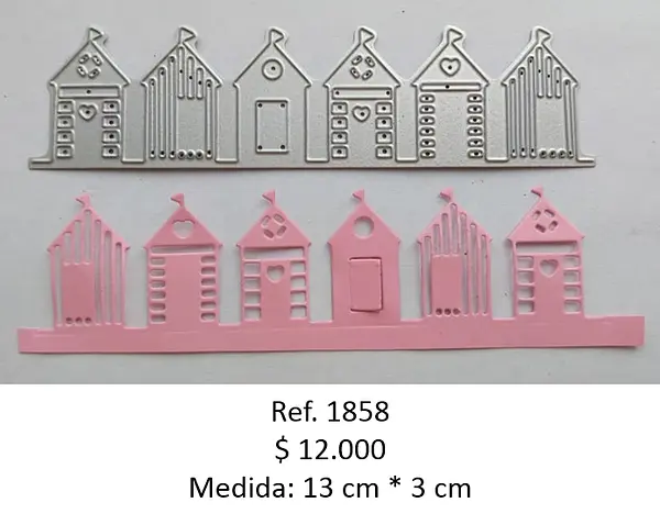 T1858 Troquel Casas Unidas
