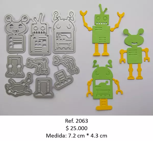 T2063 Troquel Robots