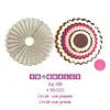 T1391 Troquel Circulos Con Ondas * 12 Pz