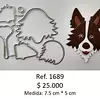 T1689 Troquel Cara Perro