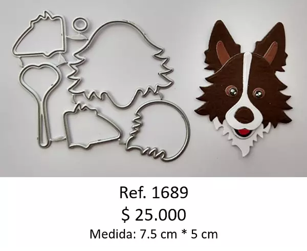 T1689 Troquel Cara Perro