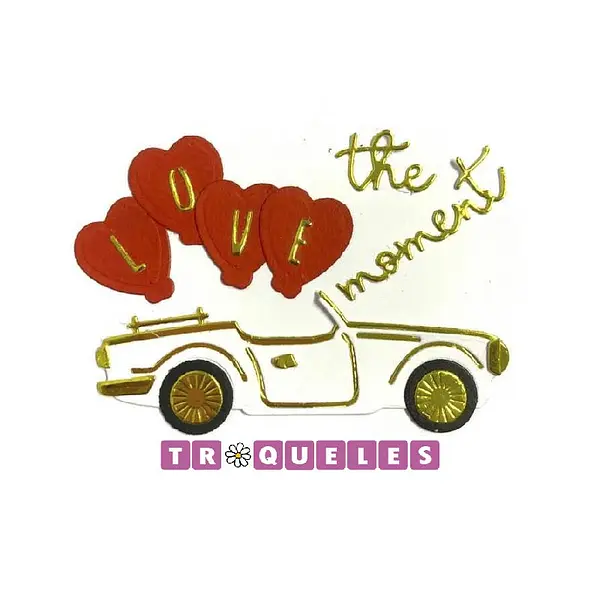 2996 Troquel Carro Love