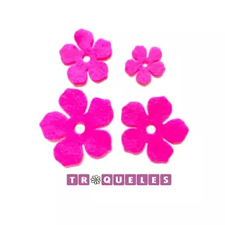 T0199 Troquel Flores * 4 Pz