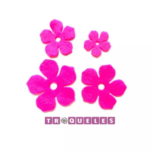 T0199 Troquel Flores * 4 Pz