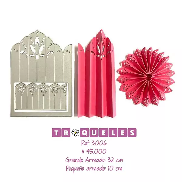 Troquel Abanico de Punta