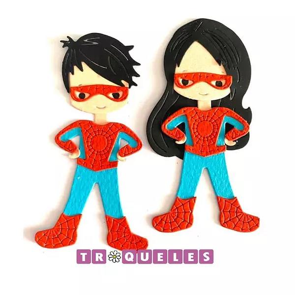 3008 Troquel Niños Superheroe Spiderman