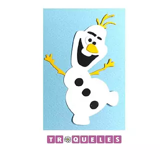 088 Troquel Muñeco de Nieve
