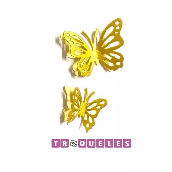 3076 Troquel Mariposas * 4 Pz