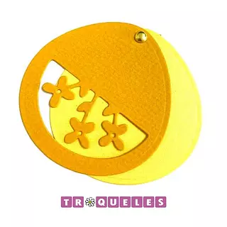 3098 Troquel Etiquetas Flores