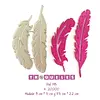 143 Troquel Plumas * 2 Pz