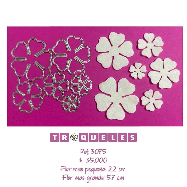 3075 Troquel Flor