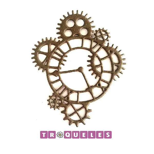 3130 Troquel Reloj y Engranajes