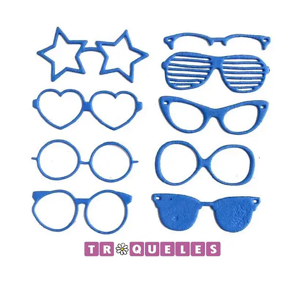 3134 Troquel Gafas * 8 Pz