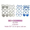 3134 Troquel Gafas * 8 Pz