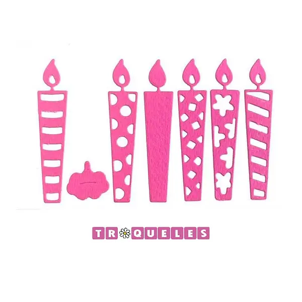 T2159 Troquel Velas