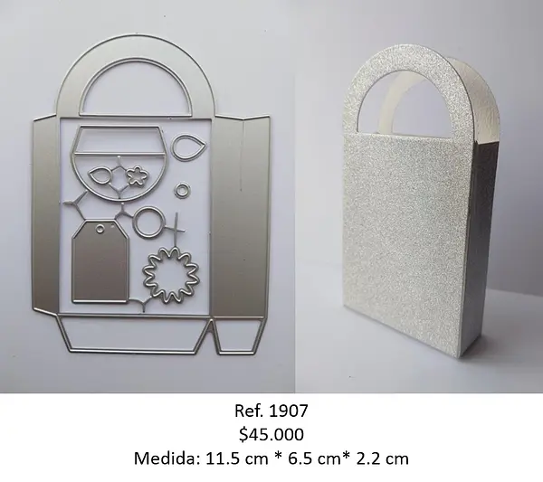 T1907 Troquel Bolsa