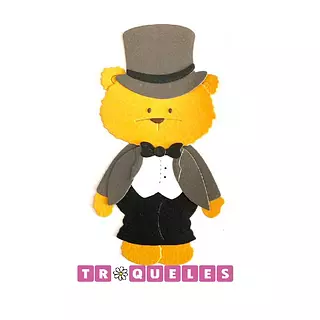 T1344 Troquel Ropa Novio