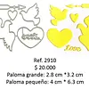 2910 Troquel Palomas