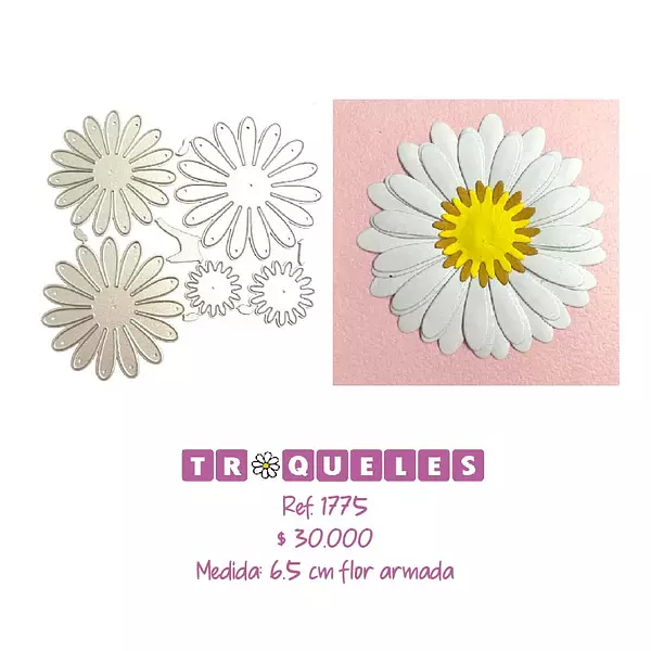 T1775 Troquel Margarita