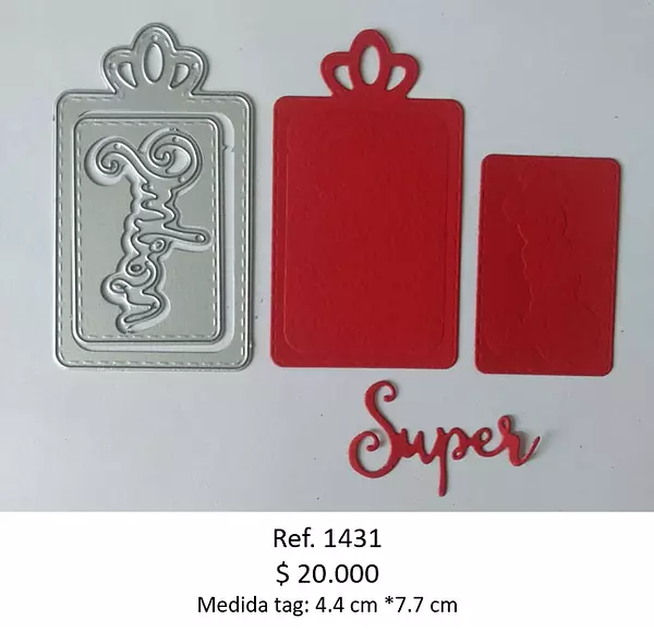 T1431troquel Etiqueta