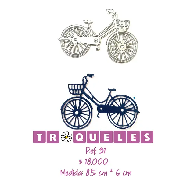 091 Troquel Bicicleta