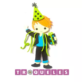 3326 Troquel Niño de Fiesta