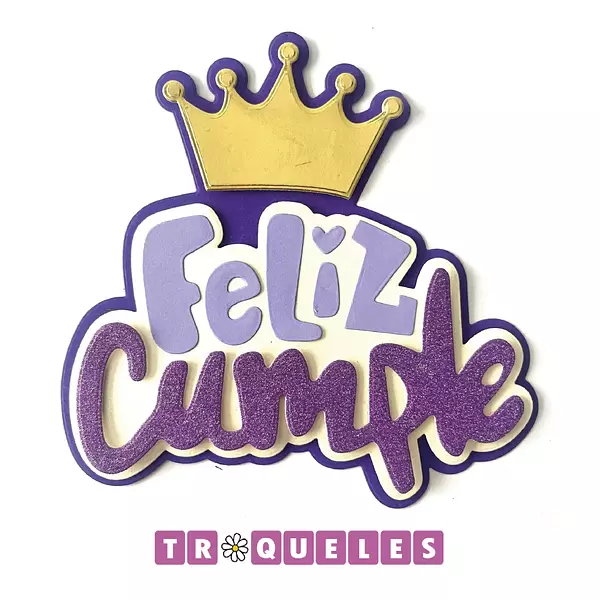 3832 Troquel Feliz Cumple