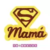 3835 Troquel Mama Logo Superman