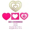 3174 Troquel Corazones de Ondas