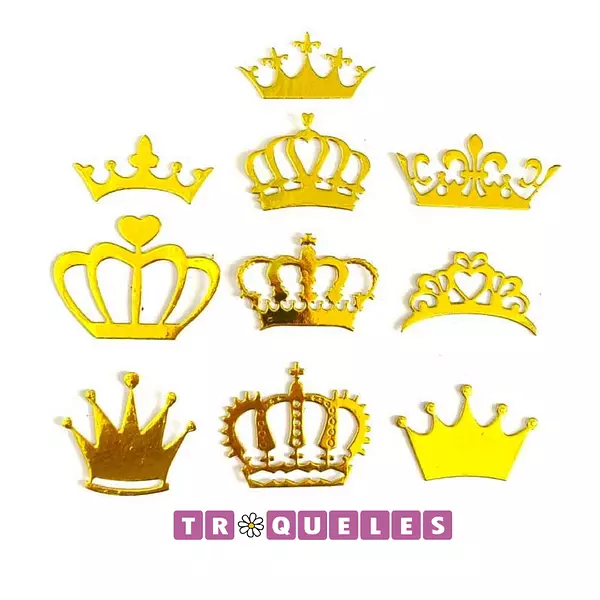 3198 Troquel Coronas * 10 Pz
