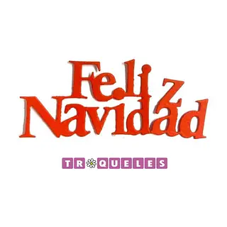 3205 Troquel Feliz Navidad