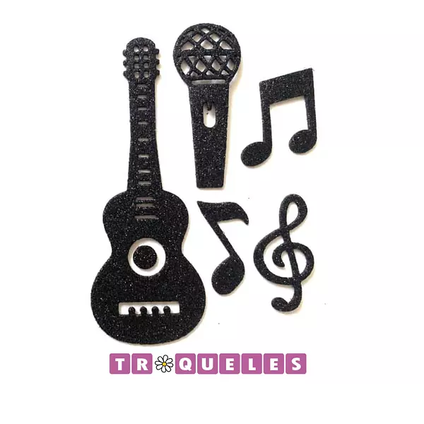 3233 Troquel Elementos Musicales