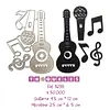 3233 Troquel Elementos Musicales