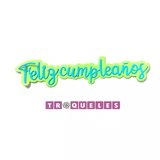 3250 Troquel Feliz Cumpleaños