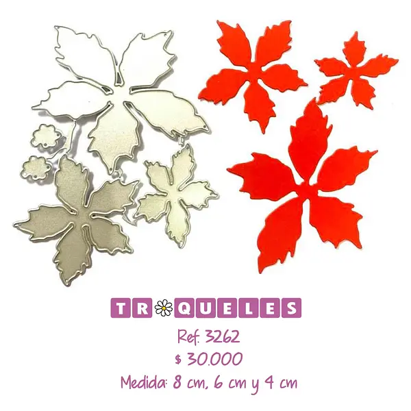 3262 Troquel Ponsetia