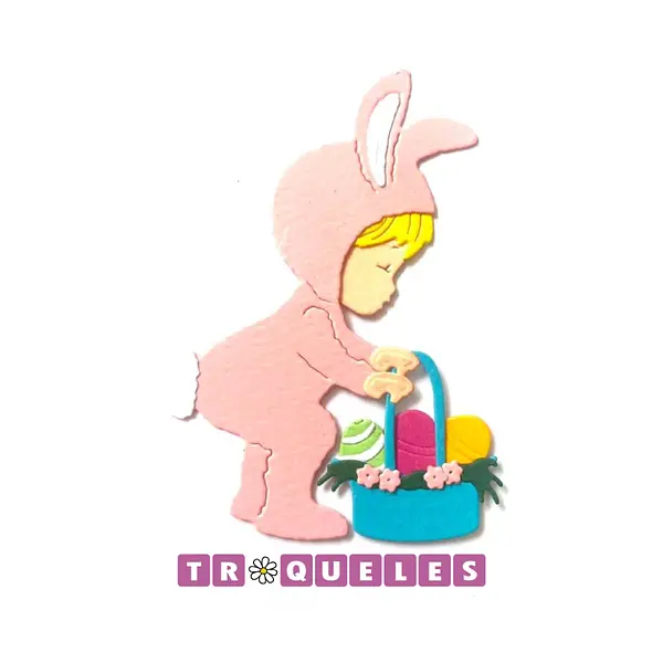 3273 Troquel Conejito de Pascua