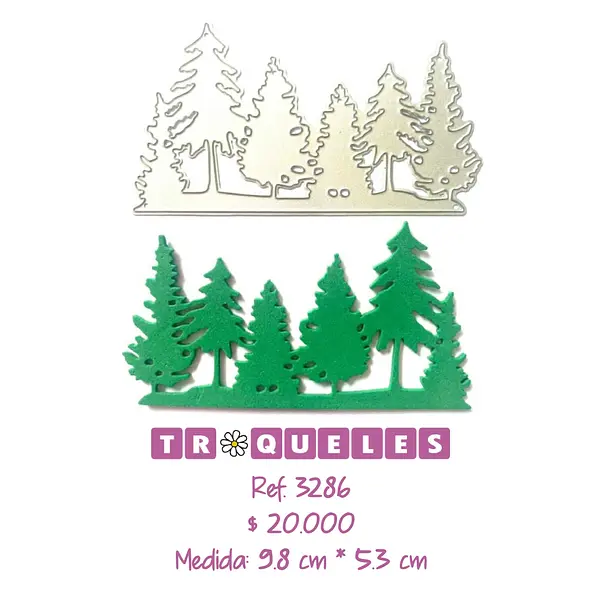 3286 Troquel Arboles