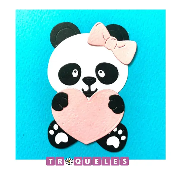 3266 Troquel Oso Panda