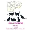 T0569 Troquel Gatos