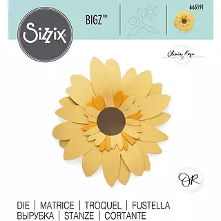 Troquel Bigz Girasol Grande