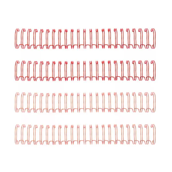Argollas Para Cinch Coral 5/8 * 4 Pz We R
